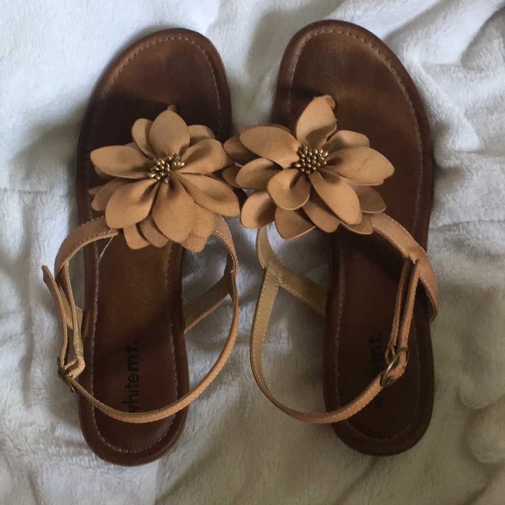 Whitemt. Sandals
